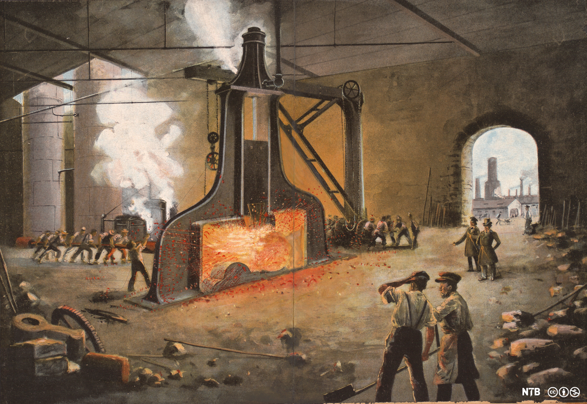 Hvorfor‌ startet den industrielle​ revolusjonen i Storbritannia?